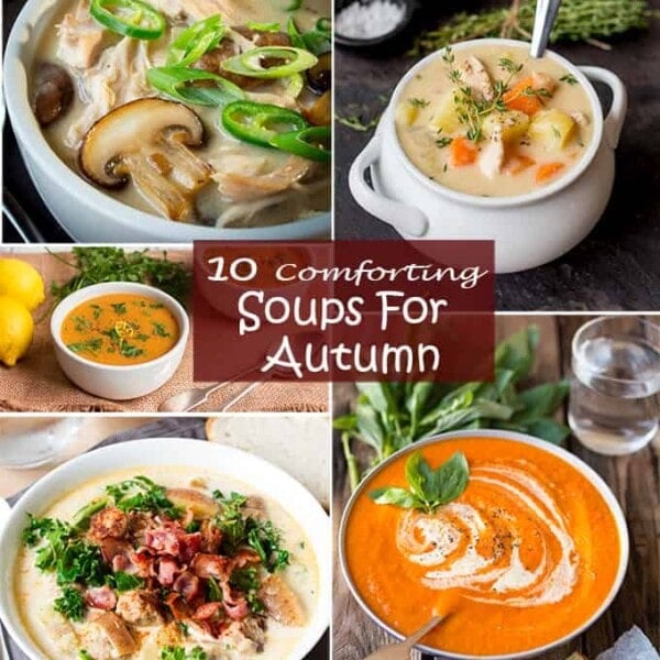 10 Comforting Soups for Autumn