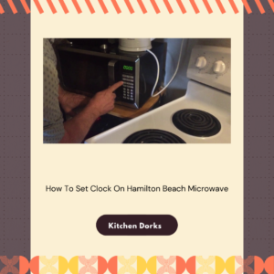 How-To-Set-Clock-On-Hamilton-Beach-Microwave