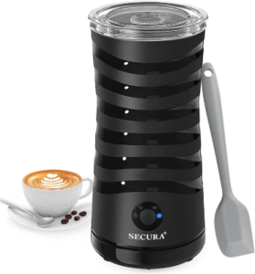  Secura Electric Milk Frother, Automatic Milk Steamer
